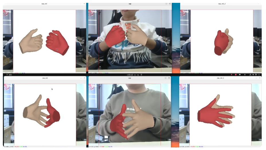Demo: Monocular Two-Hand 3D Reconstruction